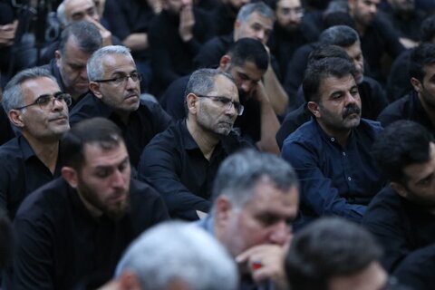 تصاویر/ مراسم سوگواری شب سوم محرم در مسجد جنرال ارومیه