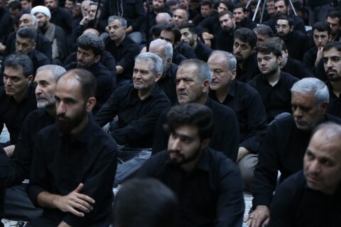 تصاویر/ مراسم سوگواری شب سوم محرم در مسجد جنرال ارومیه