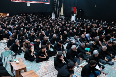 تصاویر/ مراسم سوگواری شب سوم محرم در مسجد جنرال ارومیه