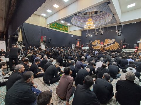 تصاویر/ مراسم سوگواری شب سوم محرم در مسجد جنرال ارومیه