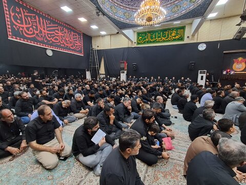 تصاویر/ مراسم سوگواری شب سوم محرم در مسجد جنرال ارومیه