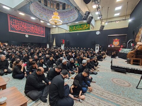 تصاویر/ مراسم سوگواری شب سوم محرم در مسجد جنرال ارومیه