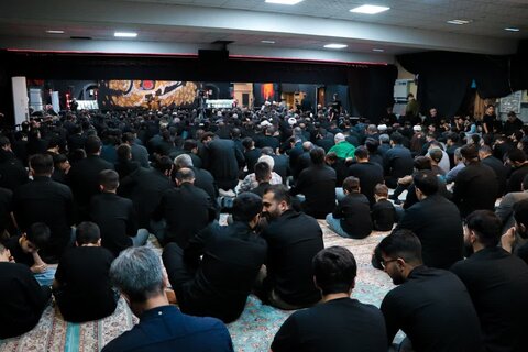 تصاویر/ مراسم سوگواری شب سوم محرم در مسجد جنرال ارومیه