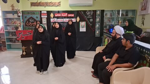 تصاویر/ اجتماع کودکان عاشورایی در سیراف