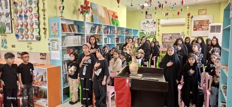 تصاویر/ اجتماع کودکان عاشورایی در سیراف