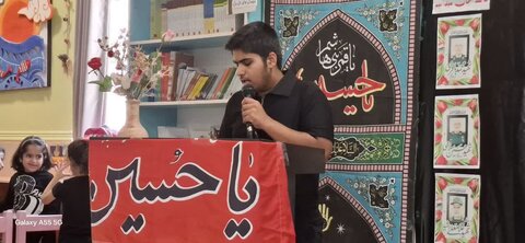 تصاویر/ اجتماع کودکان عاشورایی در سیراف