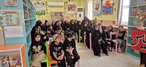 تصاویر/ اجتماع کودکان عاشورایی در سیراف