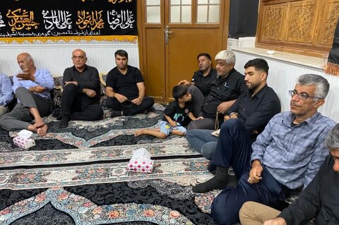 تصاویر/ مراسم روضه‌خوانی محرم در بندر ریگ