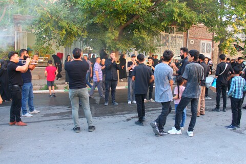 تصاویر/ آیین ورود نمادین کاروان امام حسین(ع) در شهر جوپار