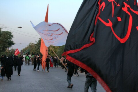 تصاویر/ آیین ورود نمادین کاروان امام حسین(ع) در شهر جوپار