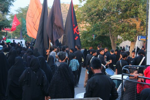 تصاویر/ آیین ورود نمادین کاروان امام حسین(ع) در شهر جوپار