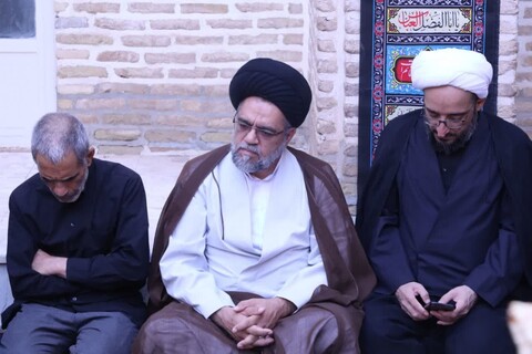 برگزاری مراسم روز اول محرم در مدرسه علمیه شفیعیه یزد