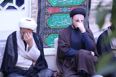 برگزاری مراسم روز اول محرم در مدرسه علمیه شفیعیه یزد