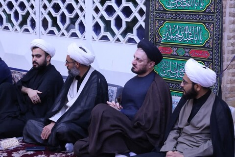 برگزاری مراسم روز اول محرم در مدرسه علمیه شفیعیه یزد