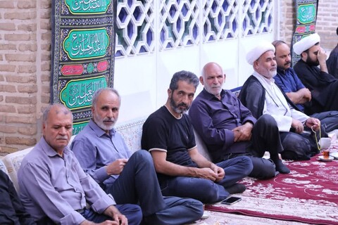 برگزاری مراسم روز اول محرم در مدرسه علمیه شفیعیه یزد