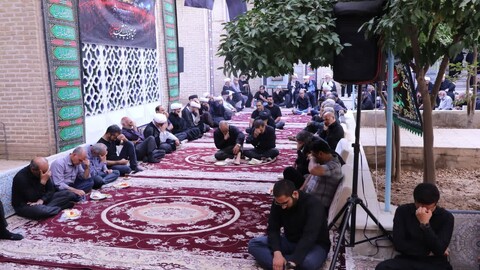 برگزاری مراسم روز اول محرم در مدرسه علمیه شفیعیه یزد