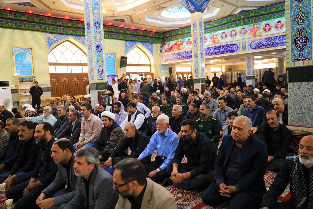 مراسم بزرگداشت شهدای اقتدار ملی در زاهدان