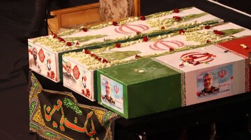 تصاویر/ تشییع پیکر مطهر شهید سپهبد غلامعلی رشید در دزفول