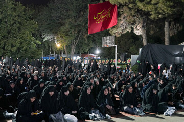 تصاویر/ مجلس عزای سیدالشهدا در موسسه جوانان آستان قدس رضوی