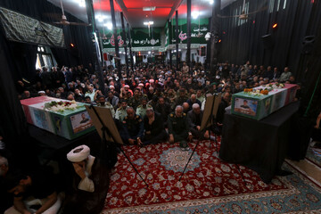 تصاویر/ مراسم بزرگداشت شهدای اقتدار ملی در مصلای ابوالفضلی بیرجند