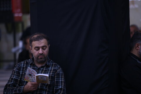 تصاویر| مراسم عزاداری شب چهارم محرم در حرم مطهر سیدعلاالدین حسین(ع)