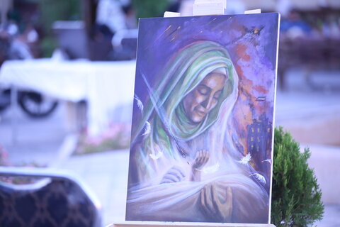 تصاویر| گردهمایی همدلانه نقاشان شیرازی در پاسداشت عزت و اقتدار ملی تحت عنوان بوم حماسه