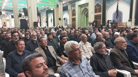 تصاویر /مراسم باشکوه گرامیداشت شهدای حملات تروریستی رژیم جعلی صهیونیستی  در قزوین برگزار شد