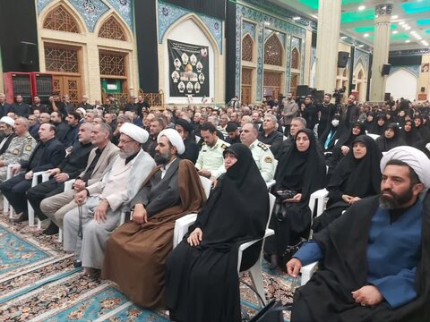 تصاویر /مراسم باشکوه گرامیداشت شهدای حملات تروریستی رژیم جعلی صهیونیستی  در قزوین برگزار شد