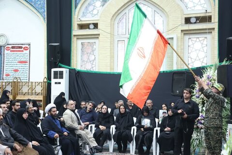 تصاویر /مراسم باشکوه گرامیداشت شهدای حملات تروریستی رژیم جعلی صهیونیستی  در قزوین برگزار شد