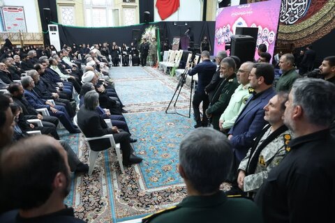 تصاویر /مراسم باشکوه گرامیداشت شهدای حملات تروریستی رژیم جعلی صهیونیستی  در قزوین برگزار شد