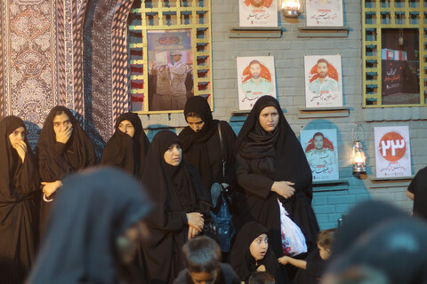 تصاویر| وداع با پیکر شهدای اقتدار ملی در کهف شهدای بیرجند