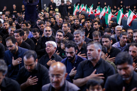 تصاویر| وداع با پیکر شهدای اقتدار ملی در کهف شهدای بیرجند