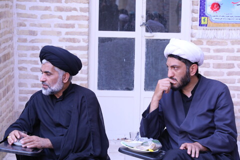 مراسم روضه خوانی روز چهارم محرم در مدرسه علمیه شفیعیه یزد