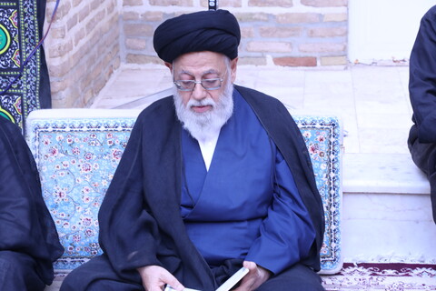 مراسم روضه خوانی روز چهارم محرم در مدرسه علمیه شفیعیه یزد