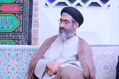 مراسم روضه خوانی روز چهارم محرم در مدرسه علمیه شفیعیه یزد