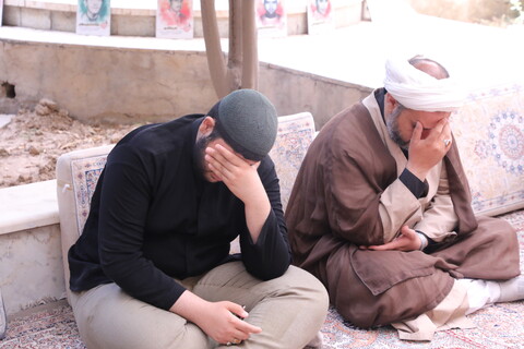 مراسم روضه خوانی روز چهارم محرم در مدرسه علمیه شفیعیه یزد