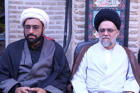 مراسم روضه خوانی روز چهارم محرم در مدرسه علمیه شفیعیه یزد