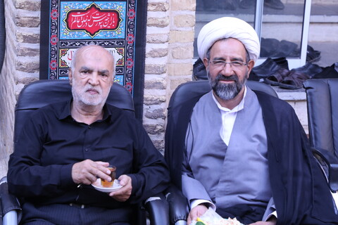 مراسم روضه خوانی روز چهارم محرم در مدرسه علمیه شفیعیه یزد