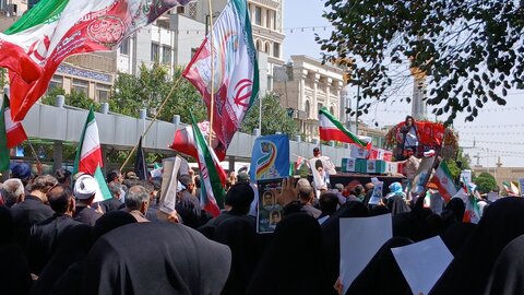 تصاویر/ مراسم تشییع ۴شهید حملات رژیم صهیونیستی در مشهد