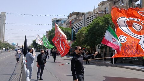 تصاویر/ مراسم تشییع ۴شهید حملات رژیم صهیونیستی در مشهد