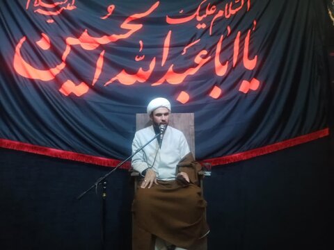 تصاویر/ سرکشی امام جمعه برازجان به مراسمات عزاداری محرم