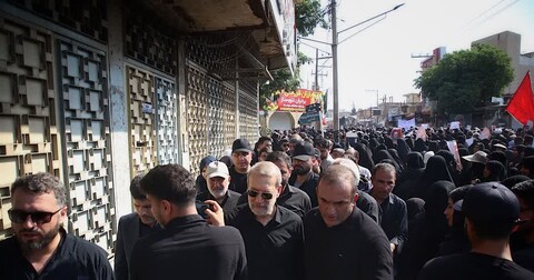مراسم تشییع سه شهید راه قدس در اهواز