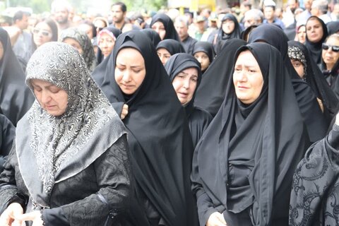 تصاویر/ مراسم تشییع پیکر مطهر شهید سردار سرتیپ پاسدار علیرضا لطفی در ارومیه