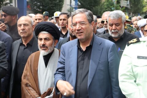 تصاویر/ مراسم تشییع پیکر مطهر شهید سردار سرتیپ پاسدار علیرضا لطفی در ارومیه