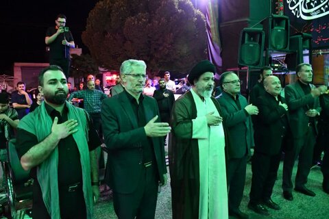 تصاویر/ مراسم سوگواری شب های محرم در ماکو