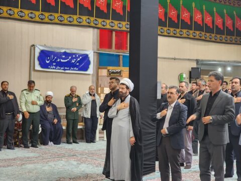 تصاویر/ مراسم گرامیداشت یاد و خاطره شهدای تجاوز اخیر رژیم صهیونیستی در چایپاره