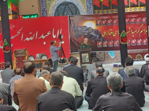 تصاویر/ مراسم گرامیداشت یاد و خاطره شهدای تجاوز اخیر رژیم صهیونیستی در چایپاره