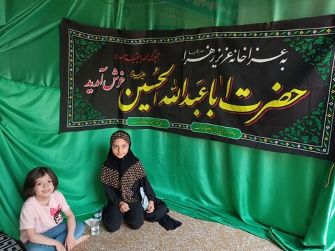 تصاویر/ مراسم عزاداری محرم الحرام در مدرسه علمیه زینب کبری (س) ارومیه