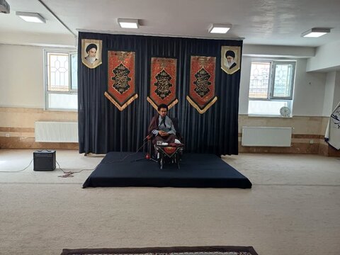 تصاویر/ مراسم عزاداری محرم الحرام در مدرسه علمیه زینب کبری (س) ارومیه