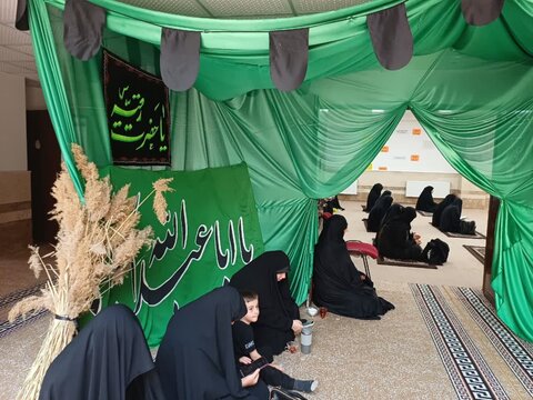 تصاویر/ مراسم عزاداری محرم الحرام در مدرسه علمیه زینب کبری (س) ارومیه